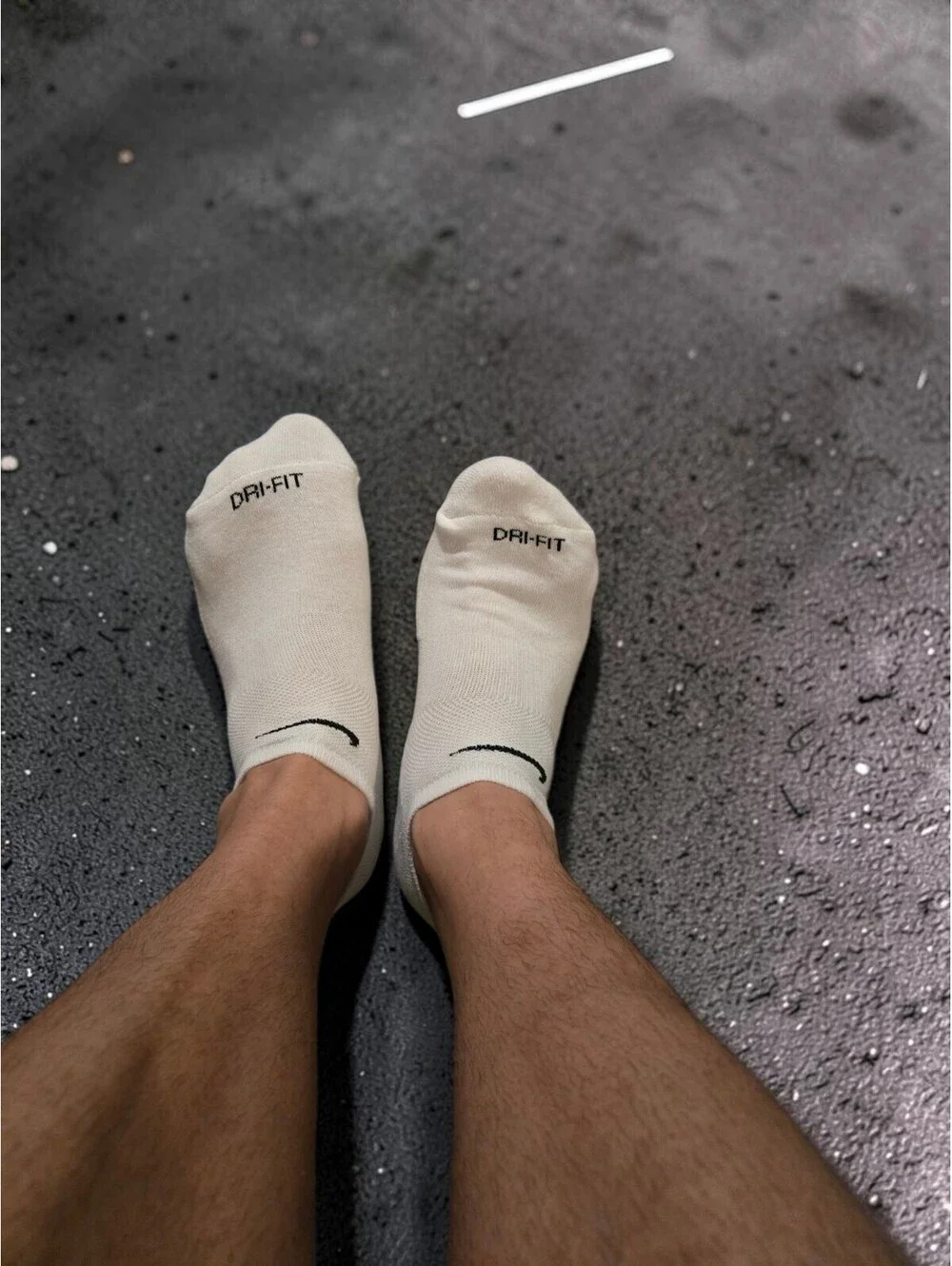 Nike Dri-FIT low cut Socks White